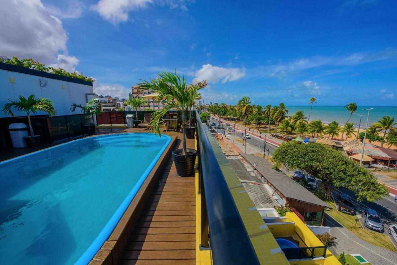 Flat Mar Do Cabo Branco Residence João Pessoa Exterior foto